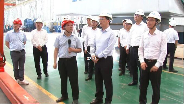 辽宁省省委副书记、省长李乐成来新宝GG集团考察调研